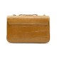Bolsa Isla Anne Jumbo Couro Natural Caiman Mel Ouro