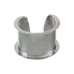 Pulseira Luiza Rogi Ava Bracelete Metal Prata Envelhecida