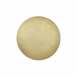 Broche Luiza Rogi Imã Botão Metal Ouro Envelhecido Maxi