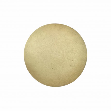 Broche Luiza Rogi Imã Botão Metal Ouro Envelhecido Maxi