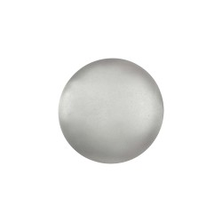 Broche Luiza Rogi Imã Botão Metal Prata Envelhecida G