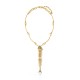 Colar Claudia Arbex Ocean Deep Pingente OuroVintage