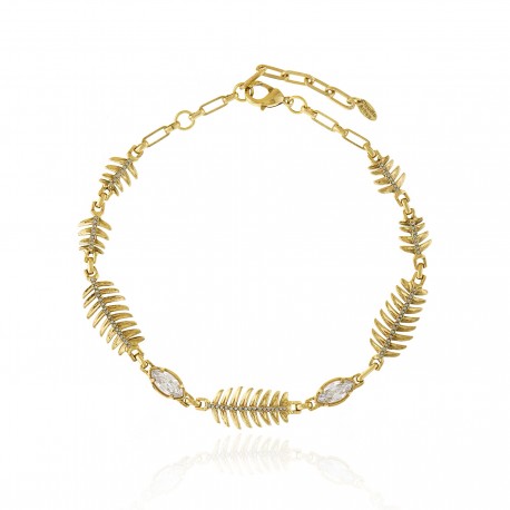 Colar Claudia Arbex Ocean Deep Choker Ouro Vintage