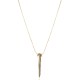 Colar Claudia Arbex Ocean Deep Longo Pingente Ouro Vintage