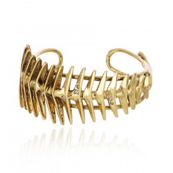 Pulseira Claudia Arbex Ocean Deep Bracelete Ouro Vintage