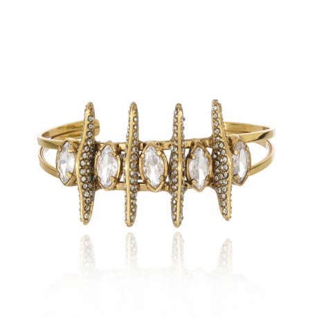 Pulseira Claudia Arbex Ocean Deep Bracelete Ouro Vintage