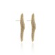 Brinco Claudia Arbex Ocean Deep Cristais Ouro Vintage