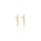 Brinco Claudia Arbex Ocean Deep Ouro Vintage