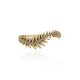 Brinco Claudia Arbex Ocean Deep Ear Cuff Ouro Vintage