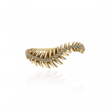 Brinco Claudia Arbex Ocean Deep Ear Cuff Ouro Vintage