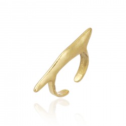 Anel Claudia Arbex Ocean Deep Ouro Vintage