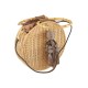 Bolsa Empório MP Wicker Round Rattan Natural