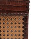 Bolsa Isla Mini Pouch Palha Sextavada Croco New Pinhão