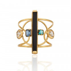 Pulseira Camila Klein Aura Em Fluxo Bracelete Ouro Velho