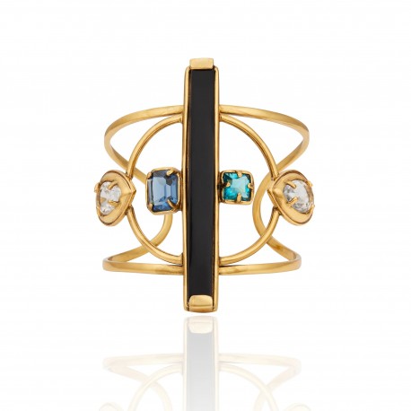 Pulseira Camila Klein Aura Em Fluxo Bracelete Ouro Velho