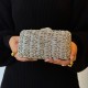 Bolsa Empório MP Clutch Cristais Prata