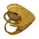 Bolsa Serpui Bag Marie Heart Vime Natural Light Honey