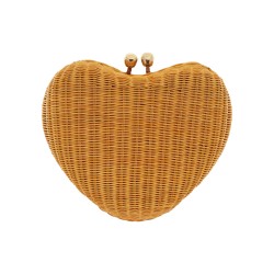 Bolsa Serpui Bag Precious Heart Vime Natural