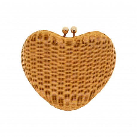 Bolsa Serpui Bag Precious Heart Vime Natural