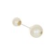 Broche Nádia Gimenes Alfinete Pérolas Dourado