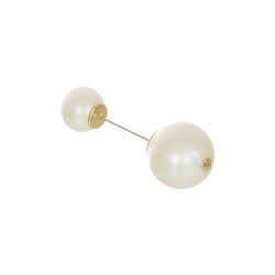Broche Nádia Gimenes Alfinete Pérolas Dourado