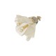Broche Nádia Gimenes Tulipa Pérolas Dourado