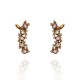 Brinco Camila Klein Essencial Cristais Ear Cuff Ouro Velho