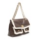 Bolsa Isla Dhalia Flap Shoulder Multipockets Café