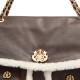 Bolsa Isla Dhalia Flap Shoulder Multipockets Café