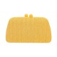Bolsa Maria Chic Acessórios Clutch Noa Palha Amarela