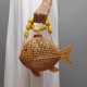 Bolsa Serpui Bag Adam Fish Vime Natural