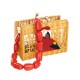 Bolsa Serpui Clutch Juliana Macaw Vime Light Honey