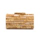 Bolsa Isla Cluth Baguete Bambu Madrepérola