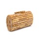 Bolsa Isla Cluth Baguete Bambu Madrepérola