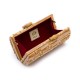 Bolsa Isla Cluth Baguete Bambu Madrepérola