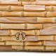 Bolsa Isla Cluth Baguete Bambu Madrepérola