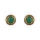 Conjunto Fane's Pedras Naturais Àgata Zirconia Dourado