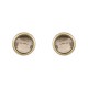 Conjunto Fane's Pedras Naturais Cristais Fumê Dourado