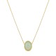 Conjunto Fane's Pedras Naturais Àgata Dourado