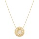 Conjunto Fane's Pedras Naturais Quartzo Zircônia Dourado