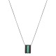 Conjunto Fane's Pedras Naturais Àgata Zircônias Metal Preto