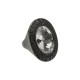 Conjunto Fane's Pedras Naturais Cristais Zircônia Metal Preto