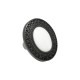 Conjunto Fane's Pedras Naturais Madrepérola Zircônias Preto