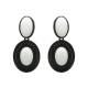Conjunto Fane's Pedras Naturais Dolomita Zircônias Preto