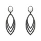Conjunto Fane's Pedras Naturais Dolomita Metal Preto