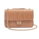 Bolsa Isla Anne Jumbo Couro Natural Caiman Argila