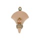 Broche Camila Klein Sopro Das Estepes Resina Ouro Velho