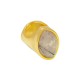 Anel Fane's Pedra Natural Quartzo Rutilado Metal Dourado