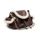 Bolsa Isla Anne Marie Winter Crossbody Bisson Café Off White