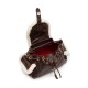 Bolsa Isla Anne Marie Winter Crossbody Bisson Café Off White